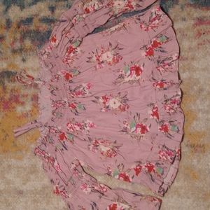 Cute off shoulder girl's shirt